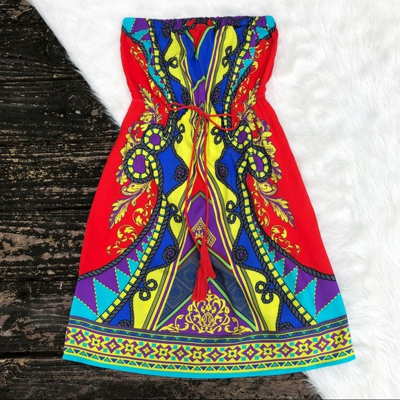 Flying Tomato Dresses & Skirts - Flying Tomato Colorful Dress